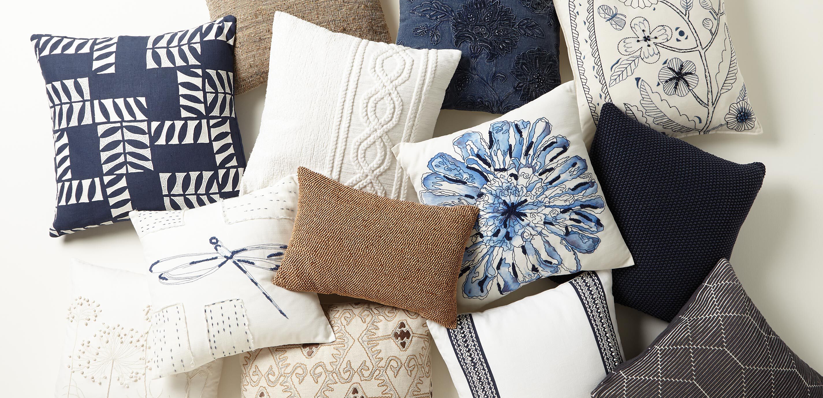 Oversized Bloom Pillow Ethan Allen