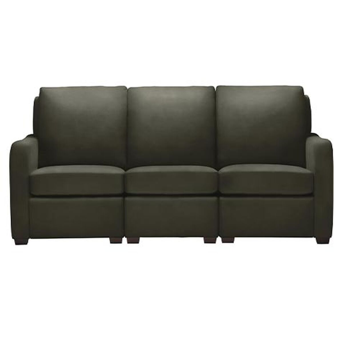 Jennings Leather Three-Piece Sectional