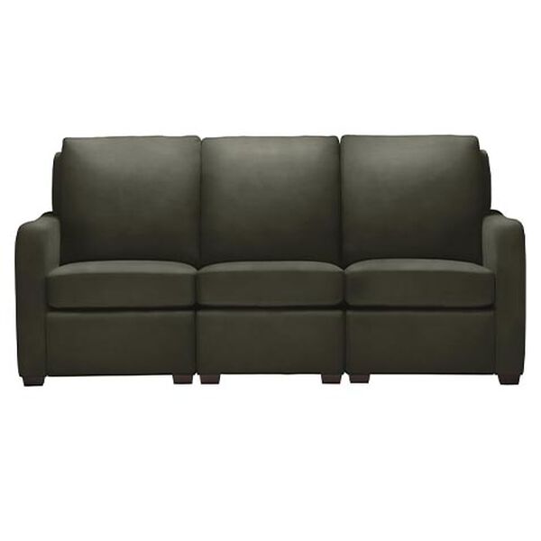Jennings Leather Three-Piece Sectional