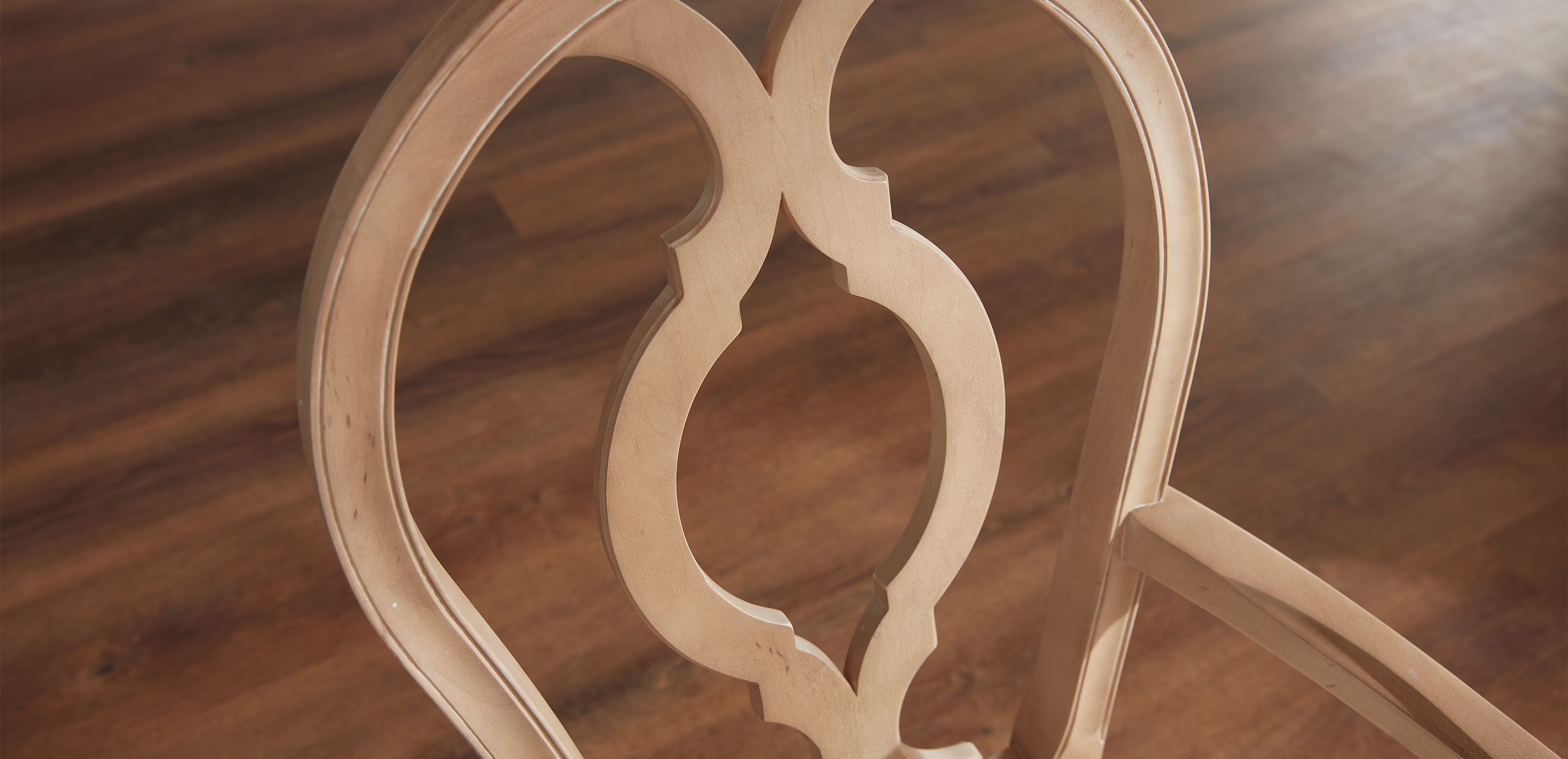 Aelin Wood-Seat Dining Armchair