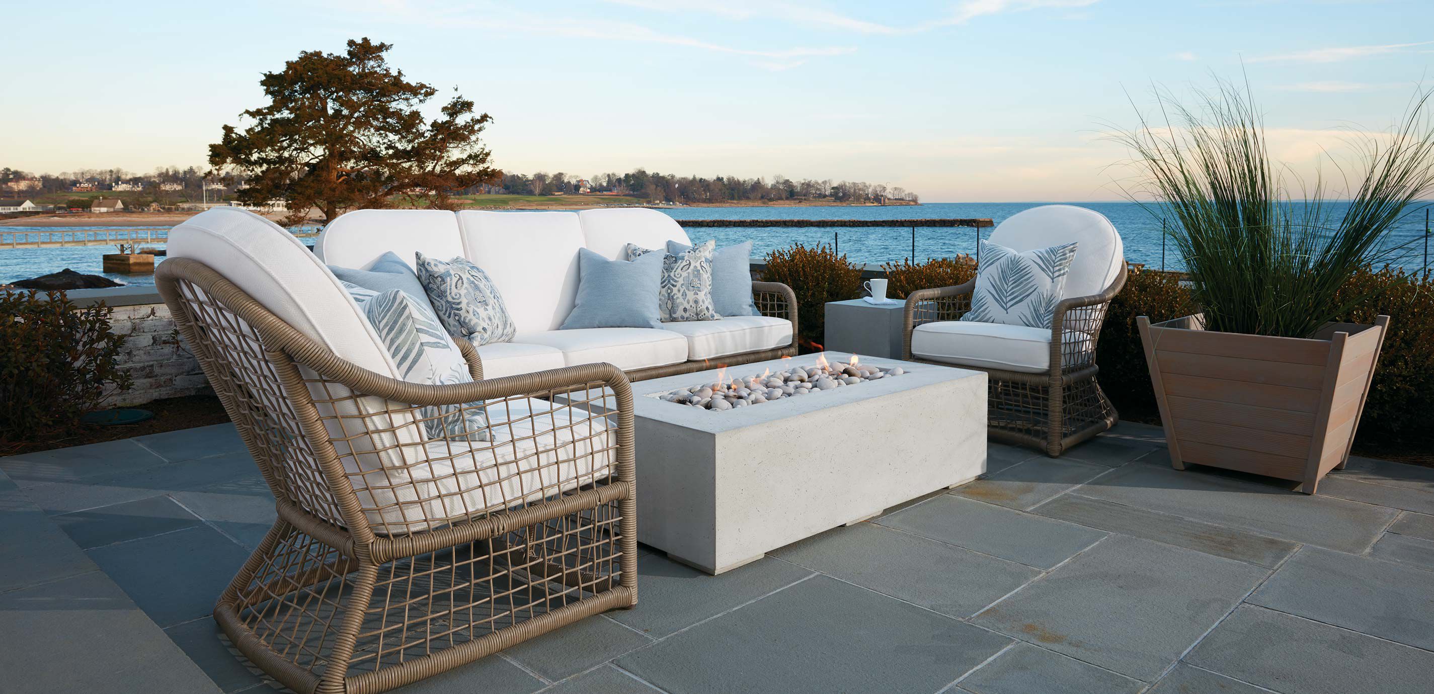 Rectangular Concrete Fire Table_7