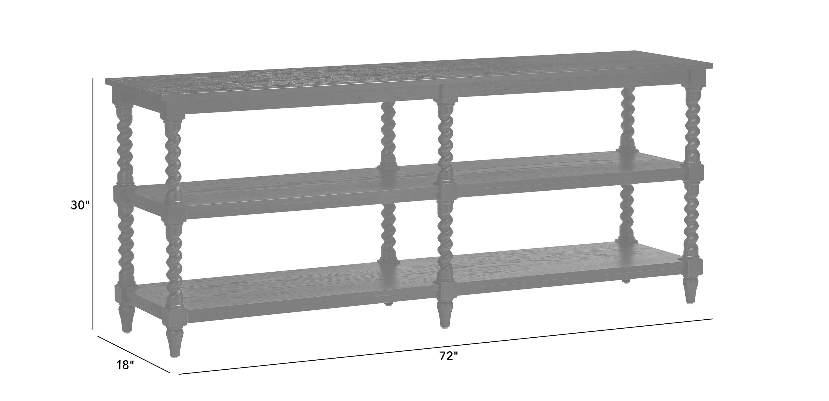 Madalynn Barley Twist Console Table_2