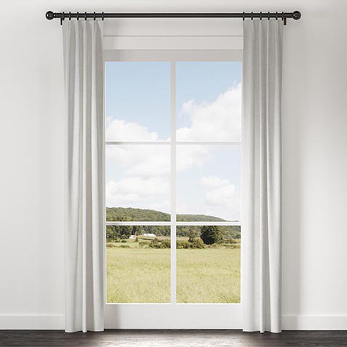 Sayre Washed Linen Drapery Panel