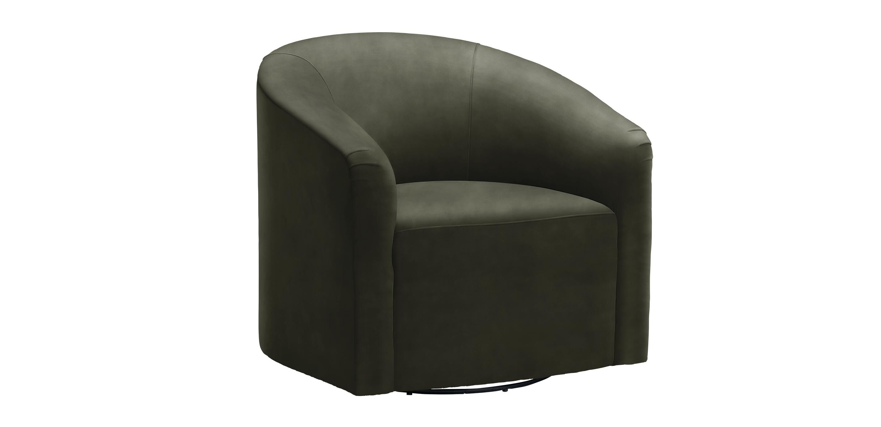 Calista Leather Swivel Chair_1