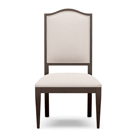 Hayden Dining Side Chair: Serpentine Back, Tapered Leg image