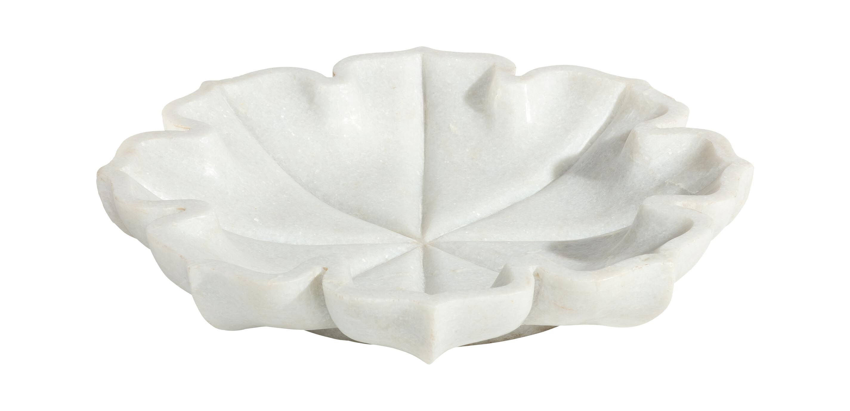 Marble Petal Bowl