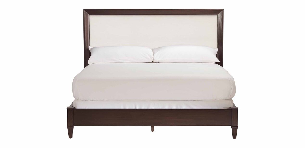 Andover Low Profile Upholstered Bed, Low Upholstered Bed Frame Queen