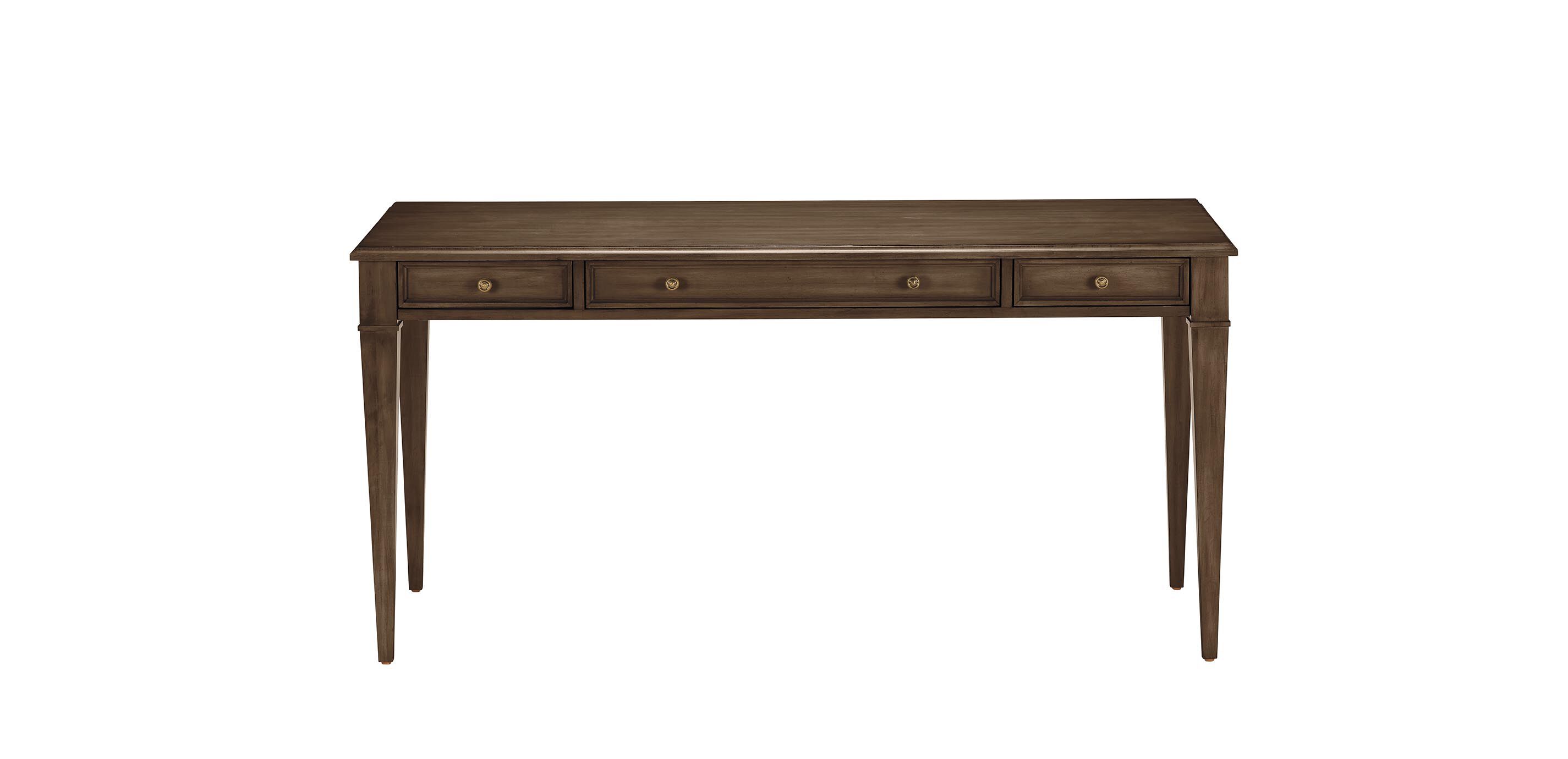 Custom Square-Corner Home Office Desk