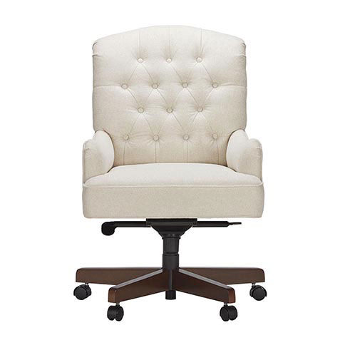 Tufted desk chair with arms store