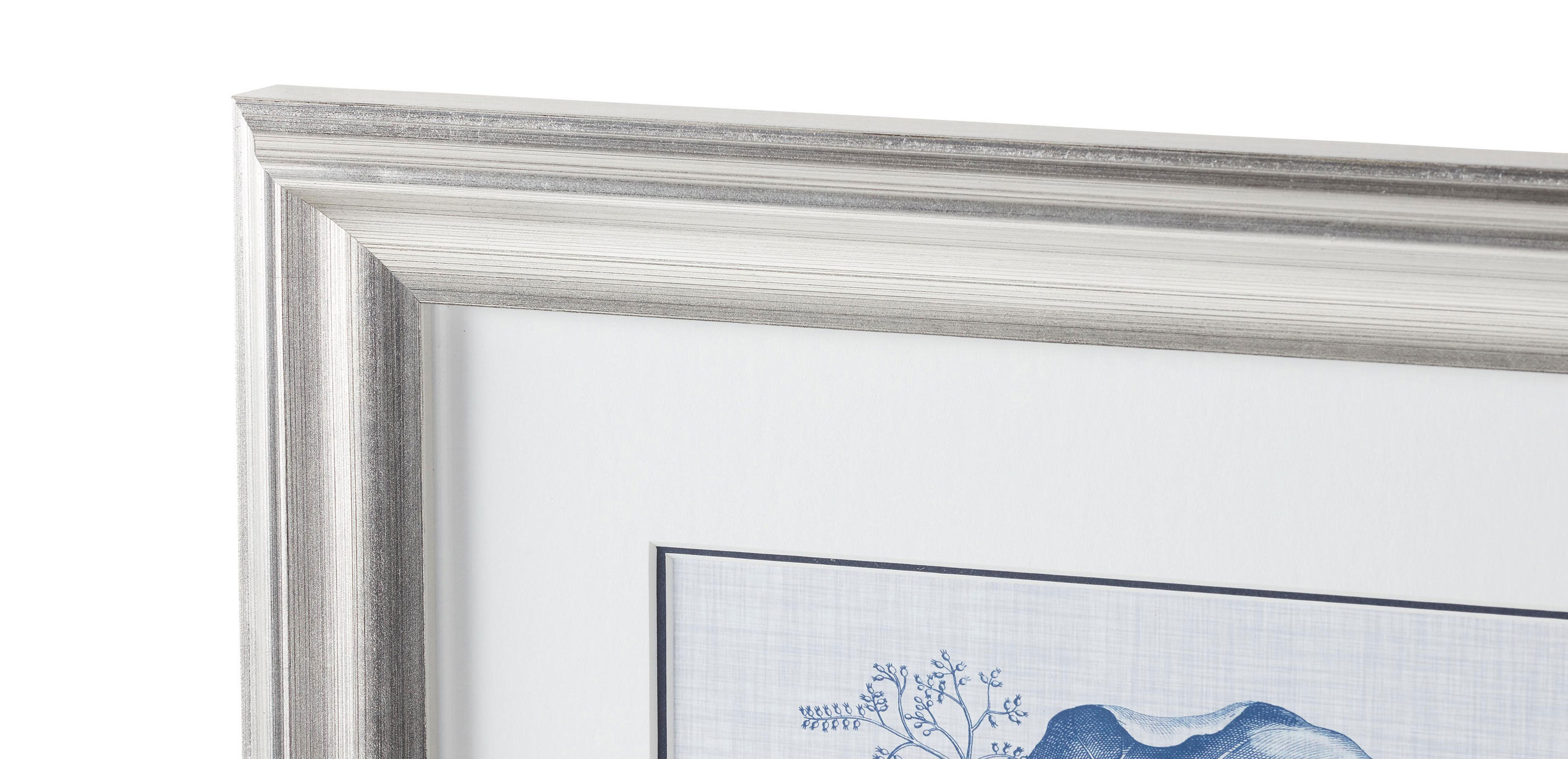 Navy and Linen Botanical VI_1