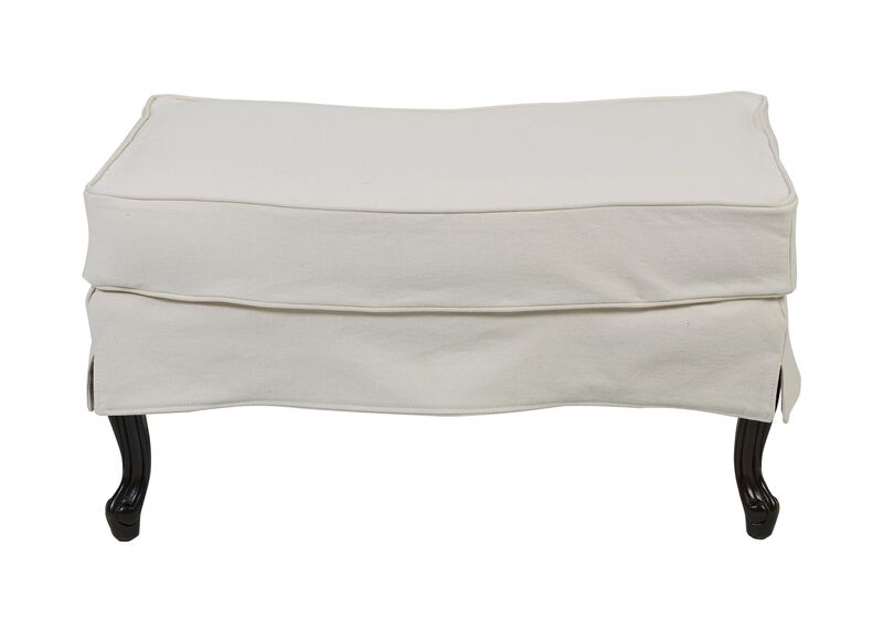 Slipcover for Lucian Ottoman Ottomans & Benches Ethan Allen