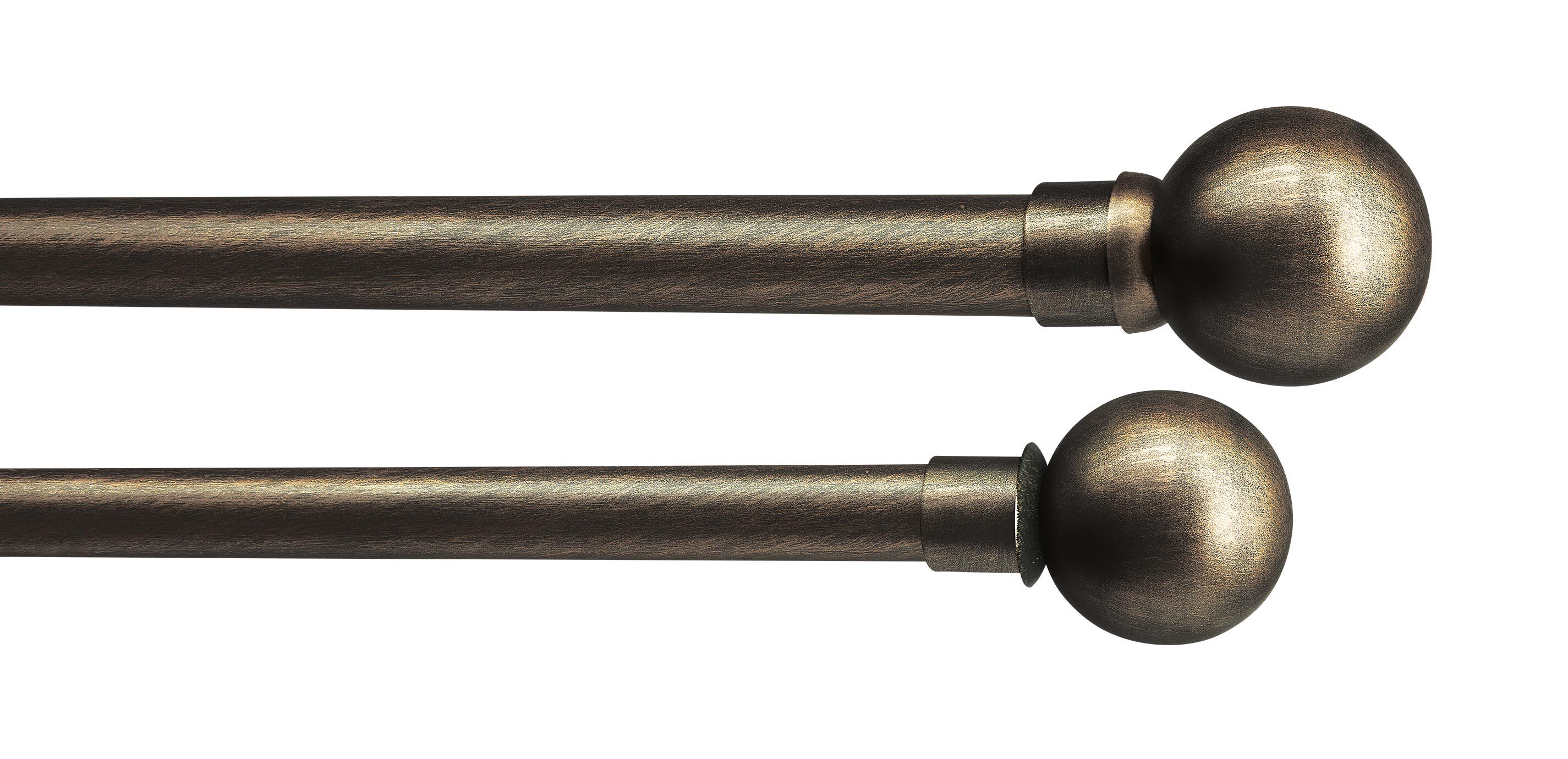 Metal Ball Finial Hardware Set