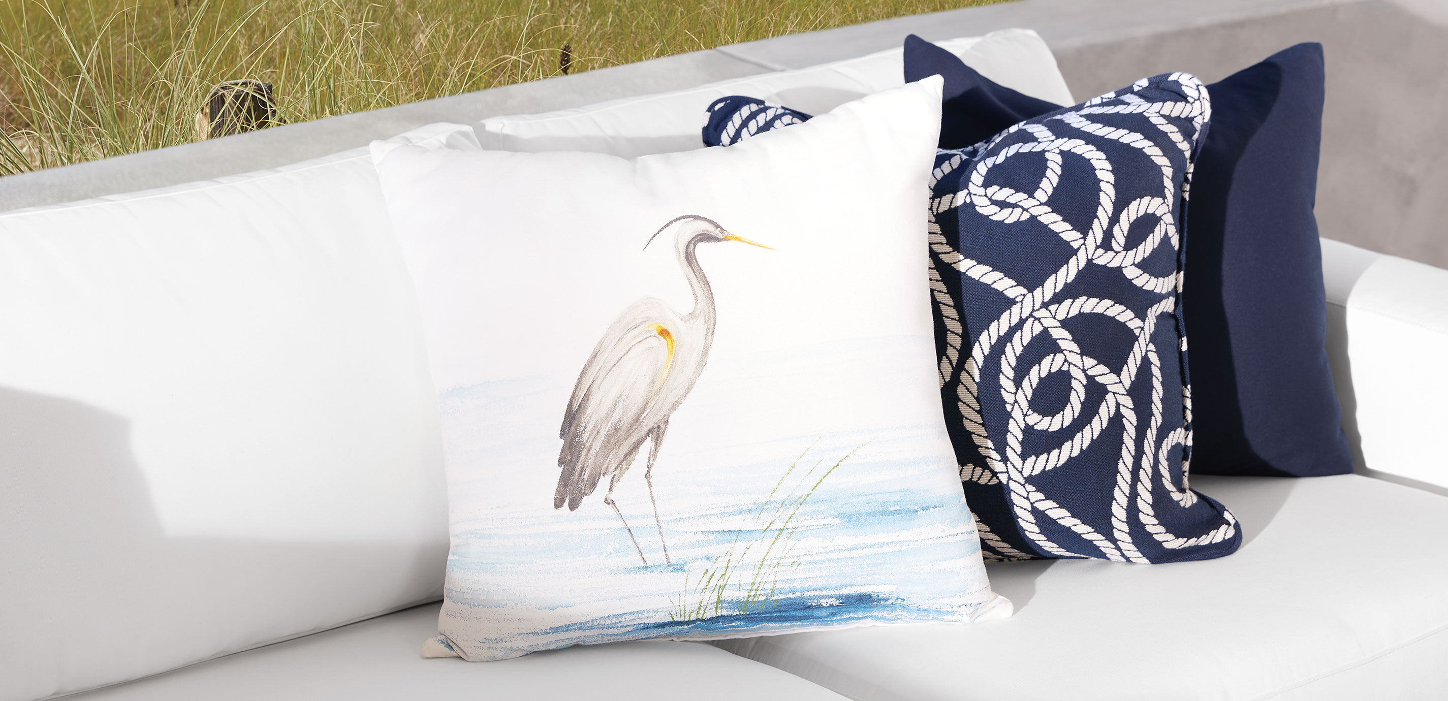 Custom Outdoor Pillow in Your Choice of Fabric Ethan Allen
