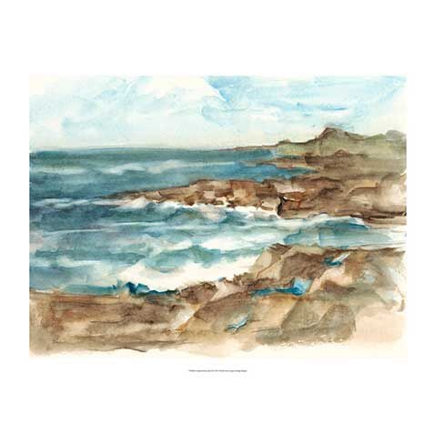 Coastal Watercolor VI image
