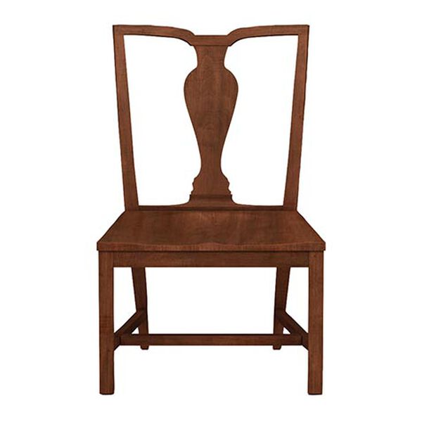 Maddox Dining Side Chair, Wood Seat