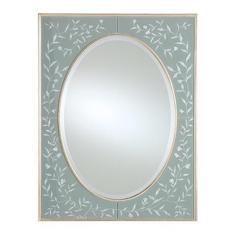 Florette Wall Mirror image 074141   BLU