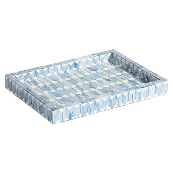 Blue Bone Tray