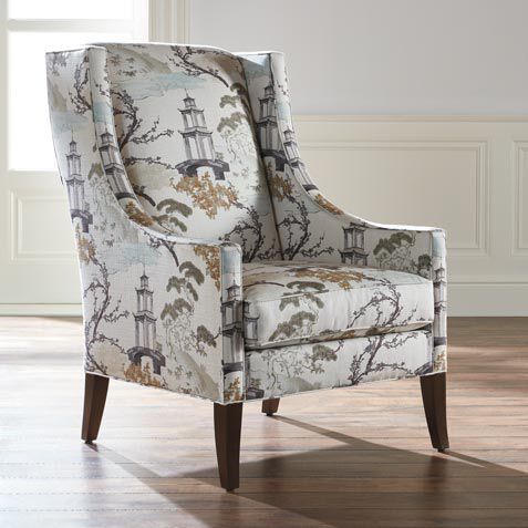 Ethan allen wingback chair cheap for sale