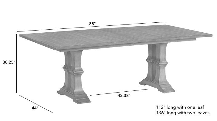 Piermont Extension Dining Table, In Stock_1