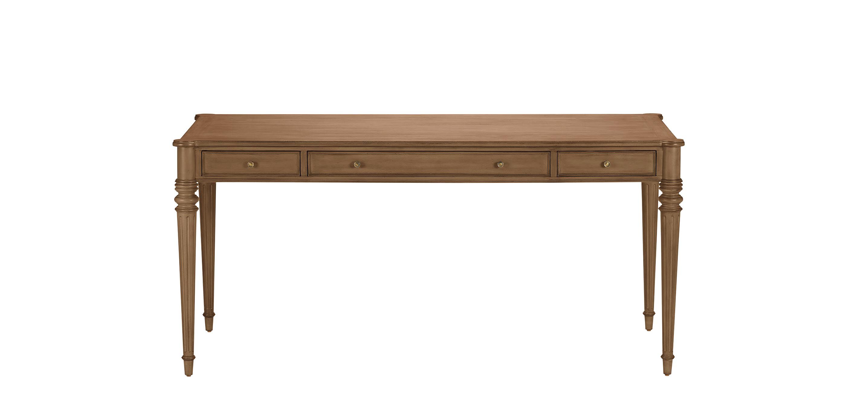 Custom Turret-Corner Home Office Desk