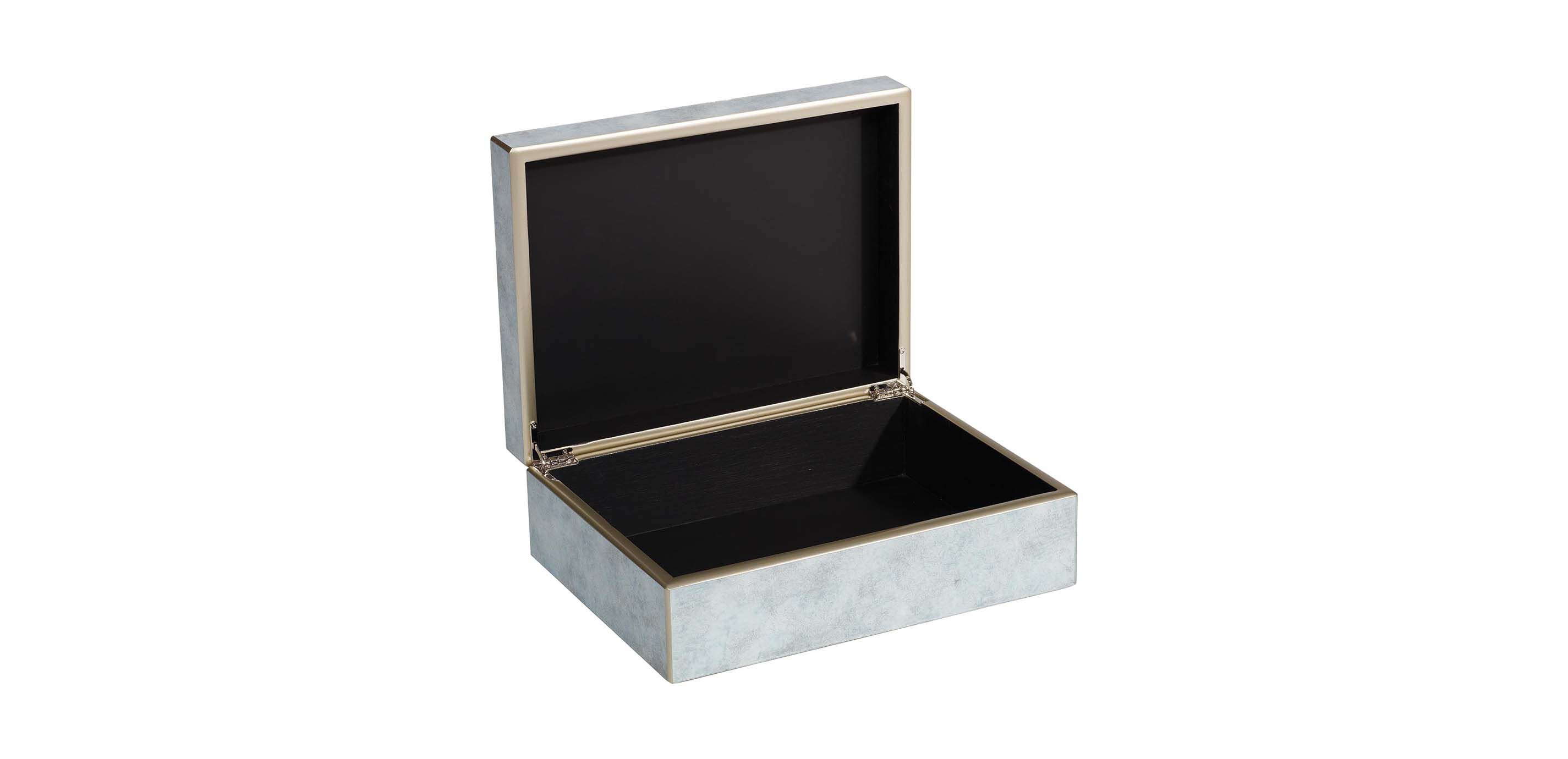Zaria Large Reverse-Painted Blue Mirror Box_1