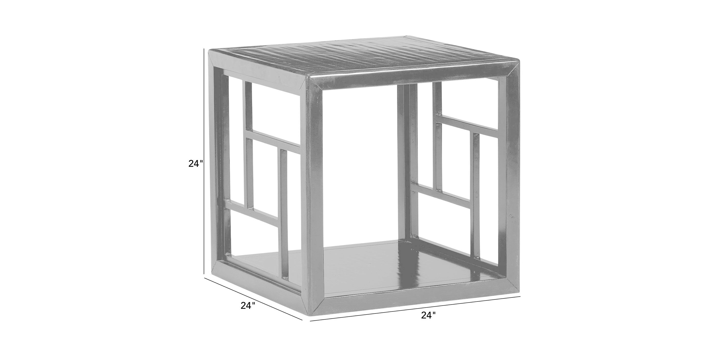 Dynasty Fretwork Side Table Side & Accent Tables Ethan Allen