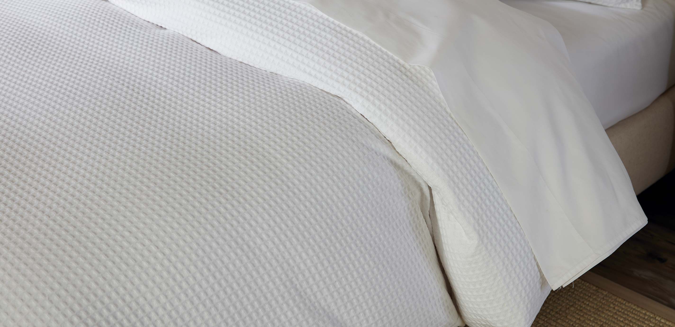 Waffle Weave Duvet Cover and Sham_2