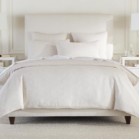 Brushed Chenille Duvet Cover and Shams Set image