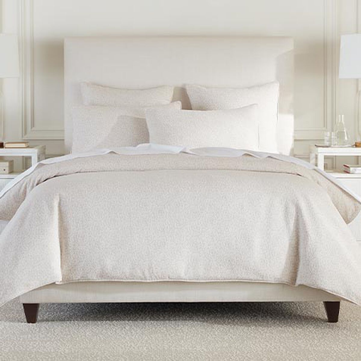 Brushed Chenille Duvet Cover and Shams Set