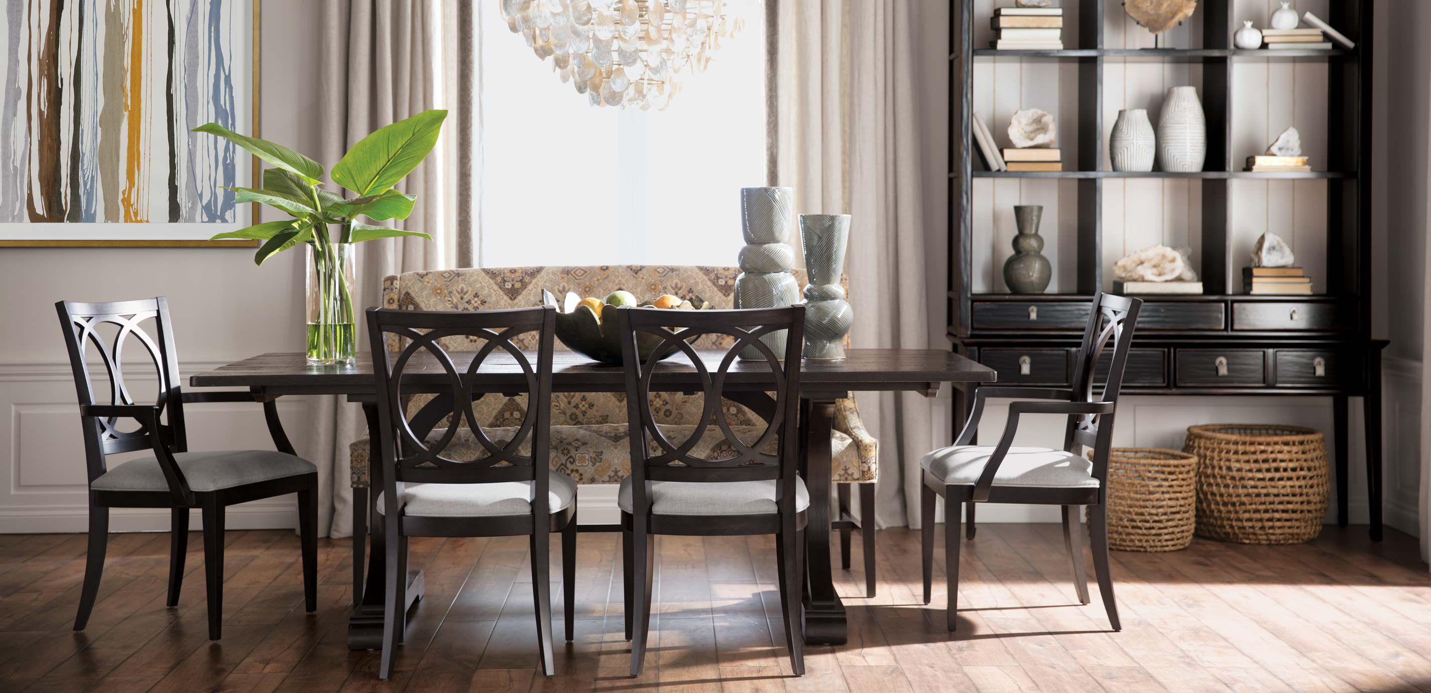Corin Trestle Dining Table Dining Tables Ethan Allen