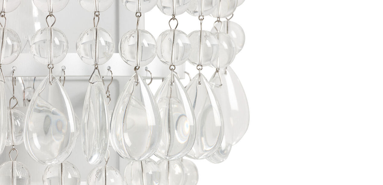 Boho Beaded Wall Sconce sconces Ethan Allen