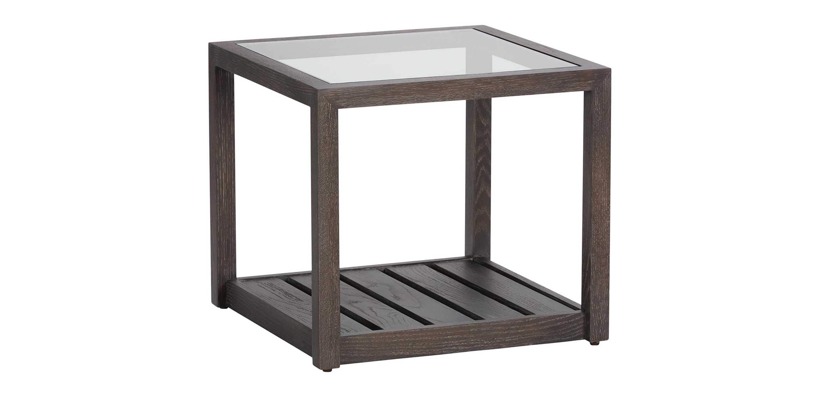 Lyons Wood and Glass Bunching Table_2