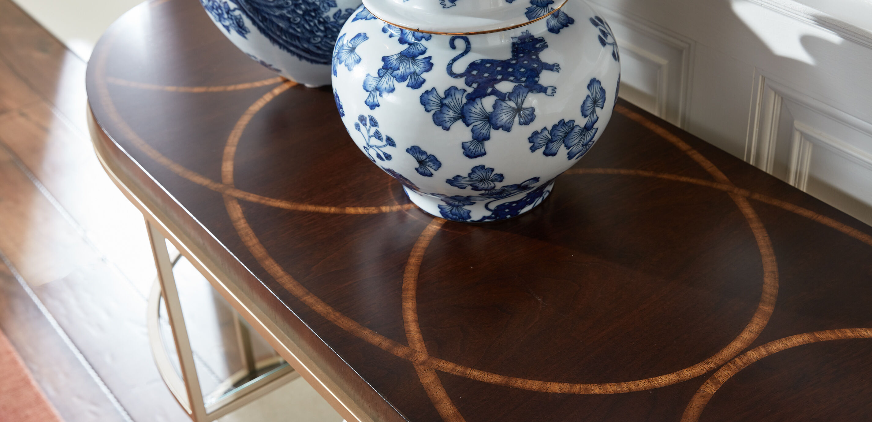 Carson console shop table