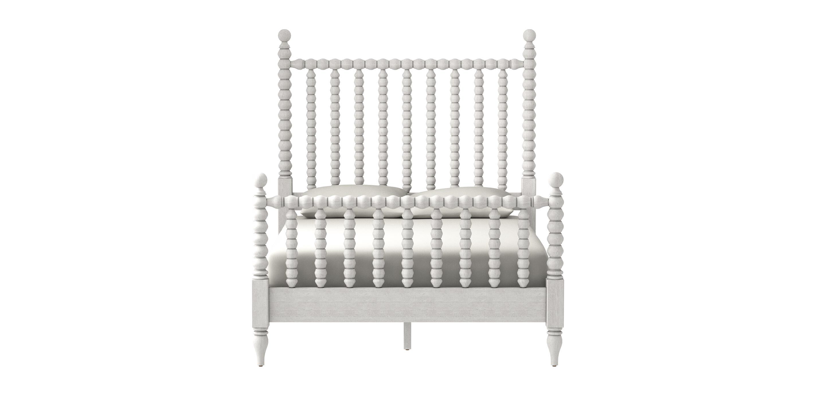 Burke Bed with Tall Footboard