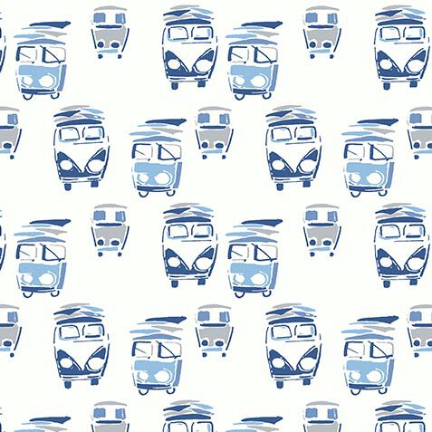 Beach Van Wallpaper image