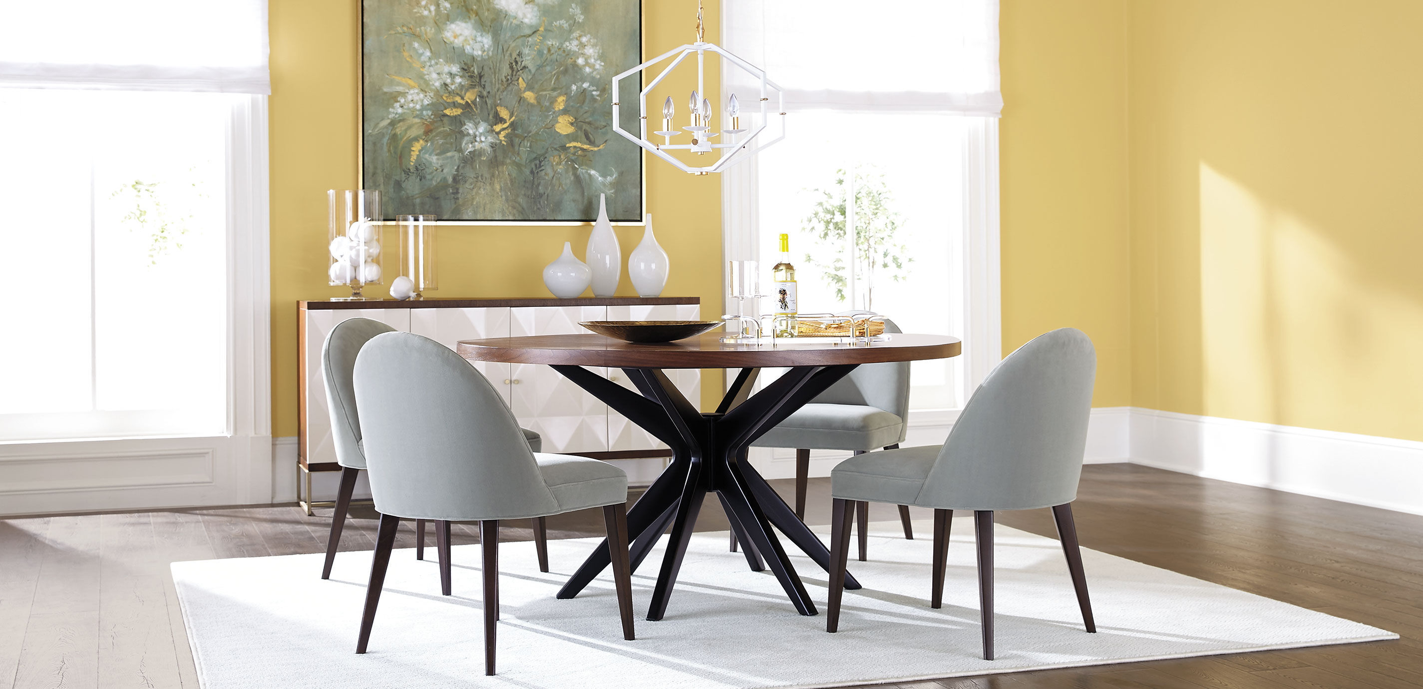 Ethan allen sale farm table