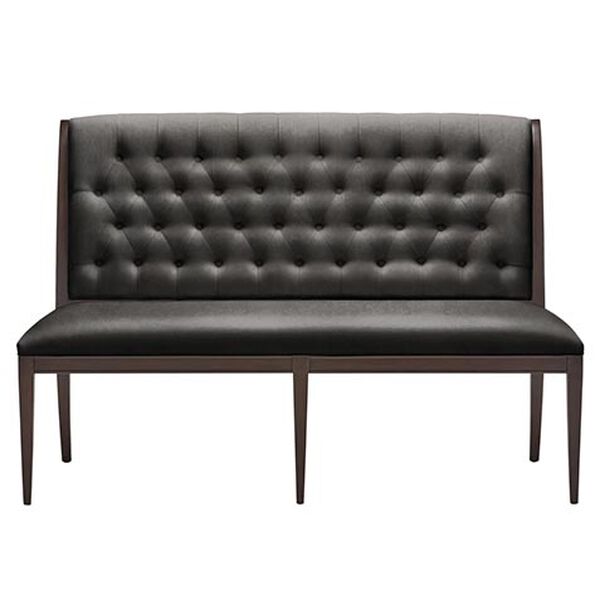 Taite Leather Dining Bench