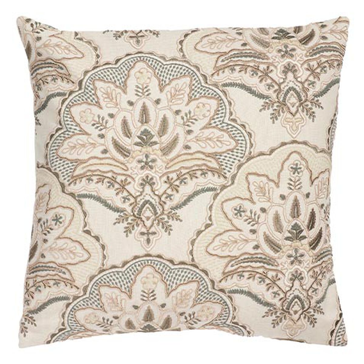 Monarch Embroidered Pillow