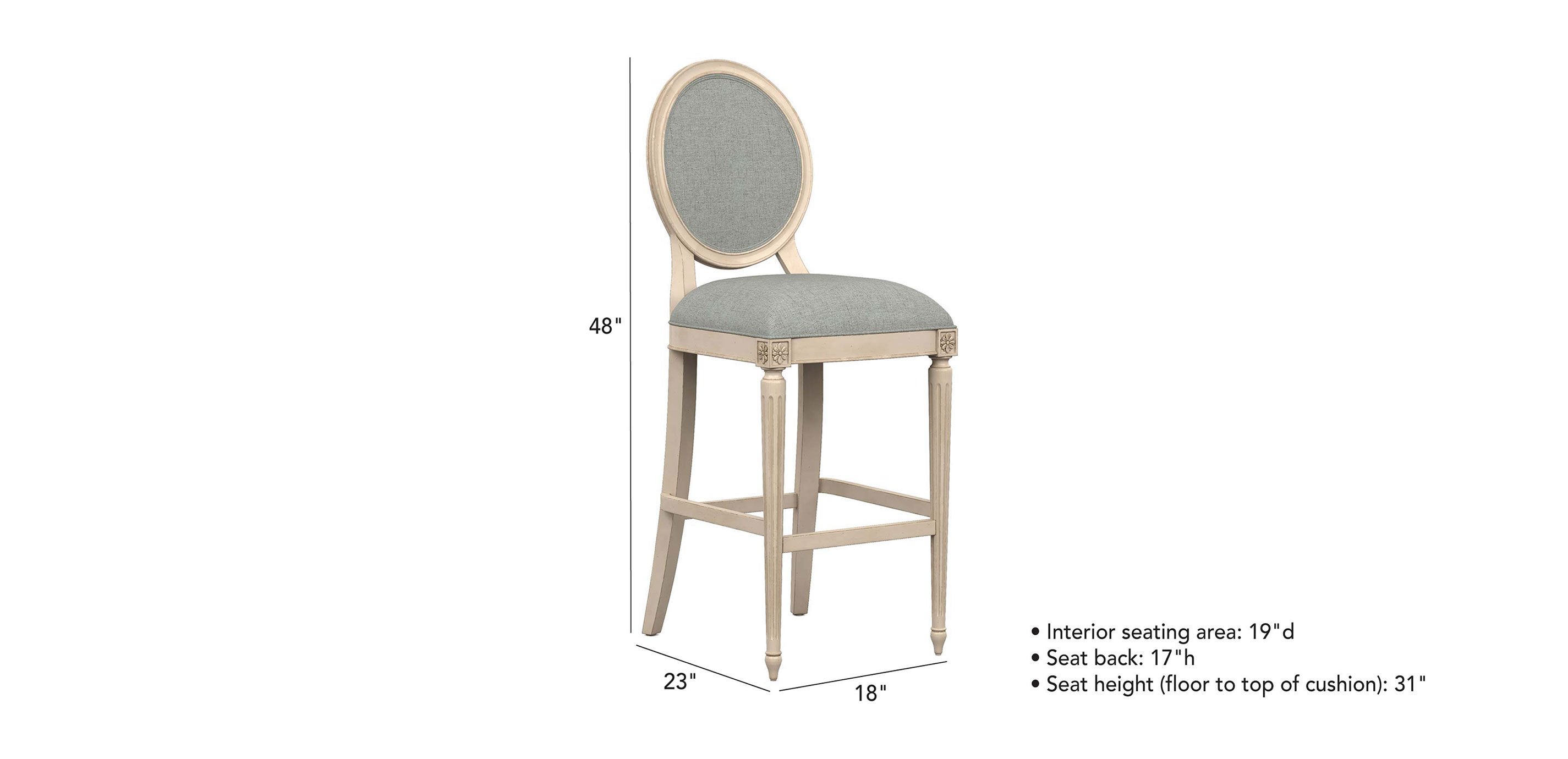 Oval clearance bar stools