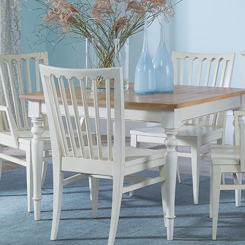 Benham Dining Side Chair, Wood Seat Product Tile Hover Image C56211