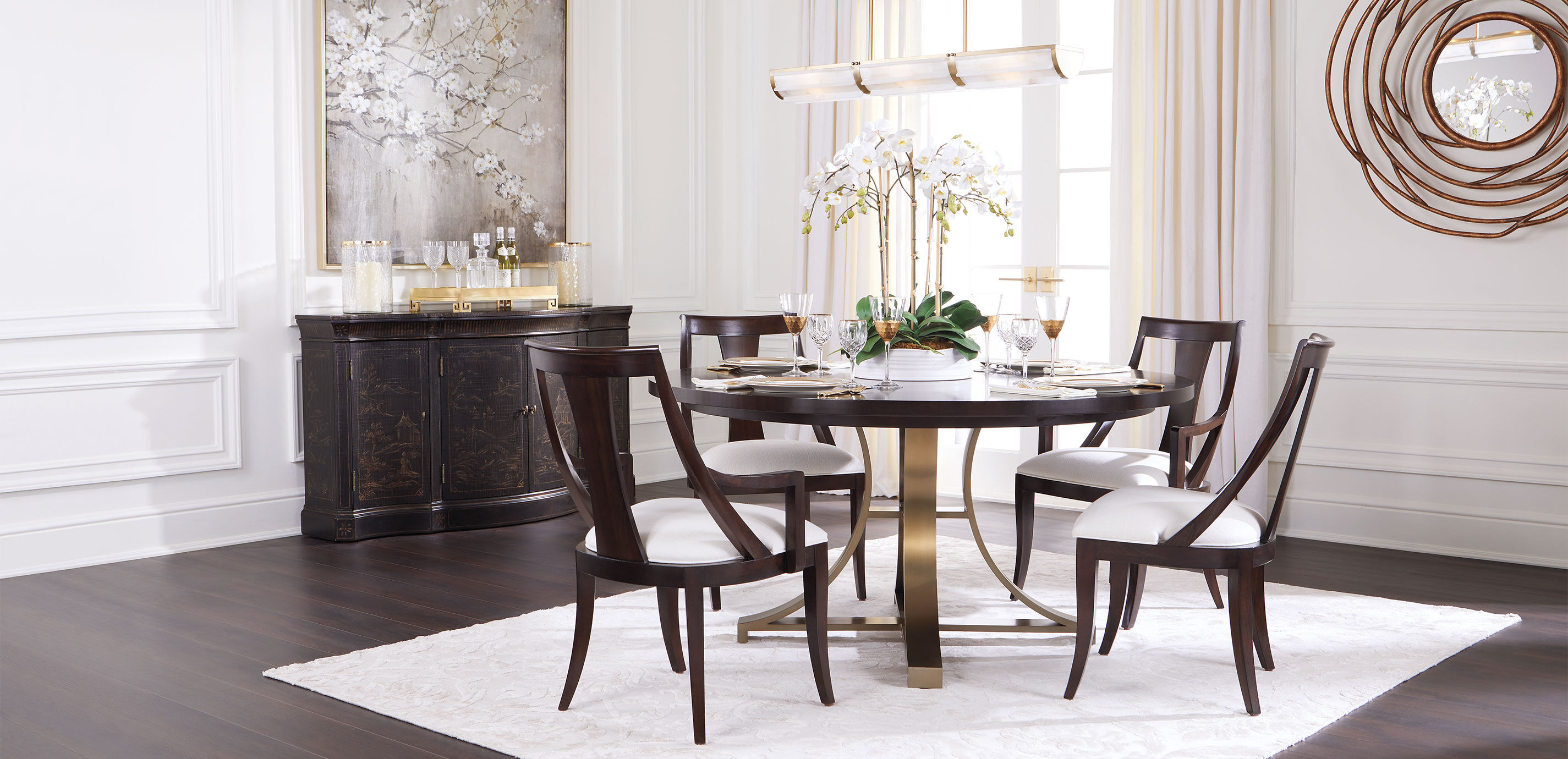 Evansview round dining table new arrivals