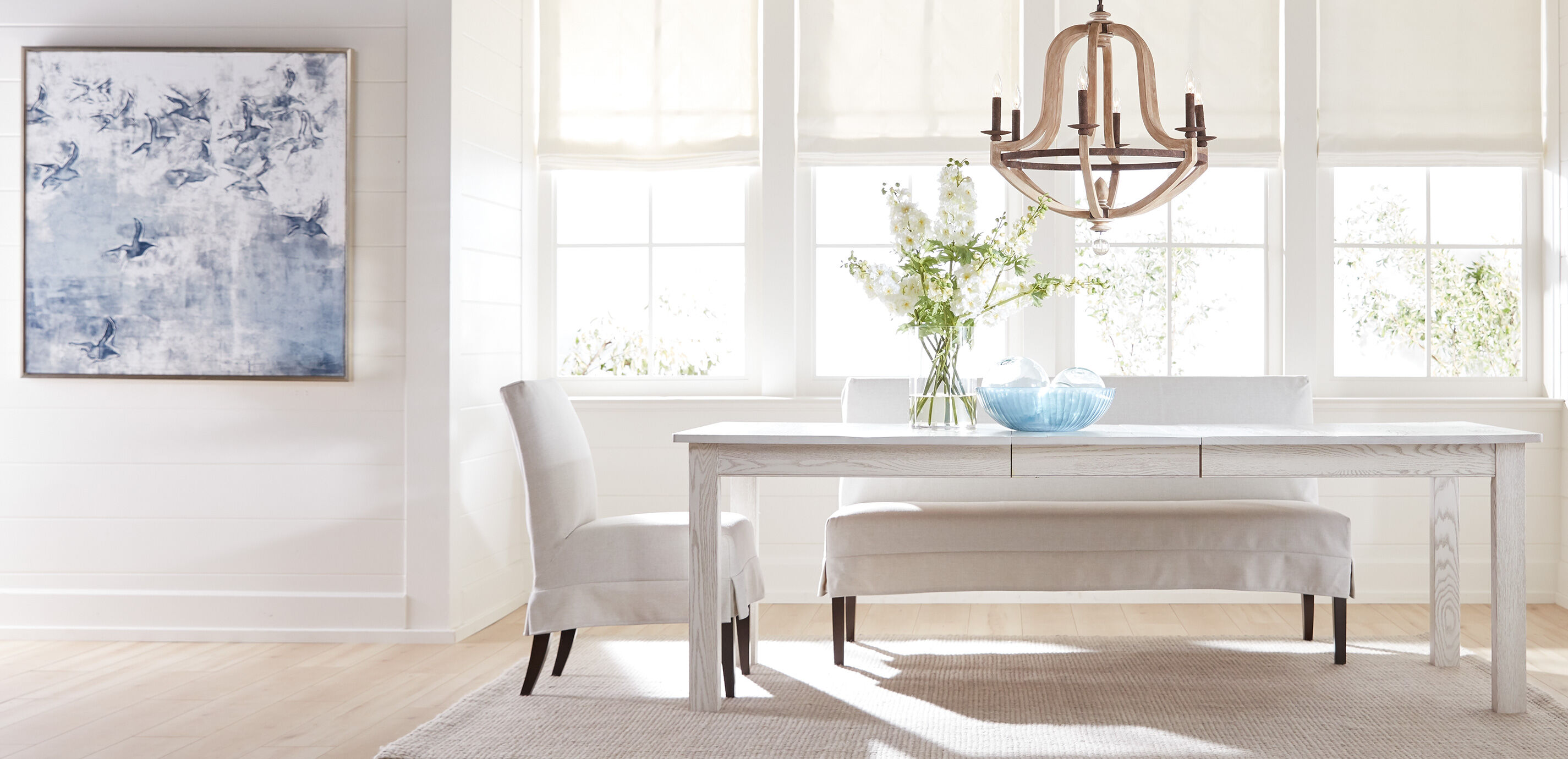 Clinton Slipcovered Dining Armchair Ethan Allen
