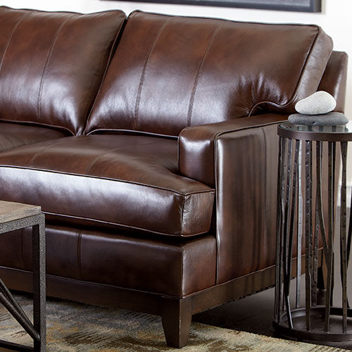 Arcata Build-Your-Own Leather Sectional 