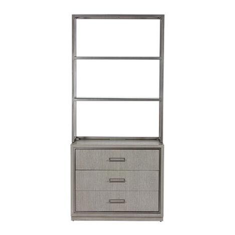 Faraday Two-Drawer File Cabinet with Hutch image