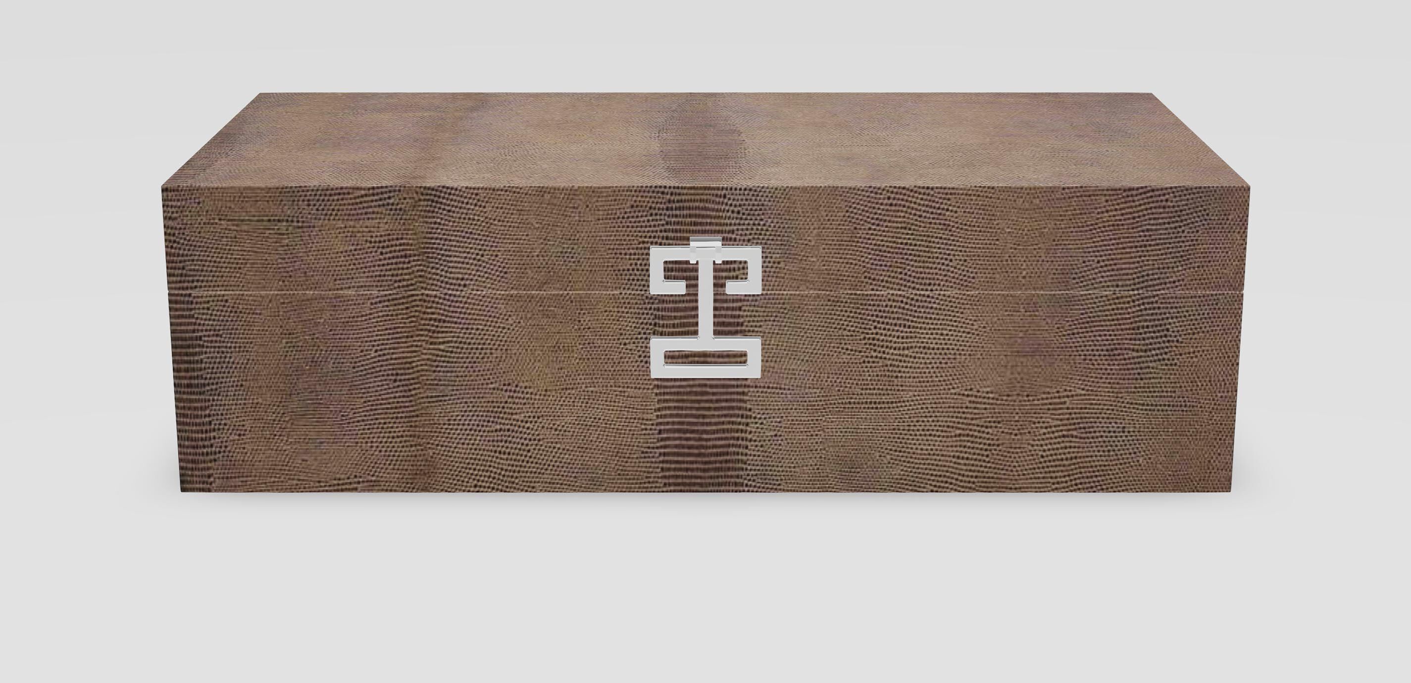 Faux Reptile Leather Box 1