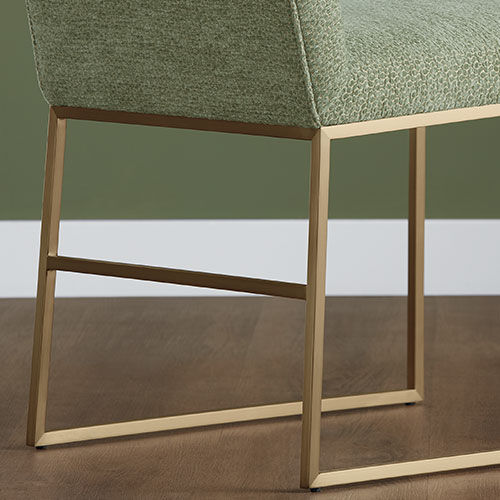 Jewel Metal Base Dining Chair 