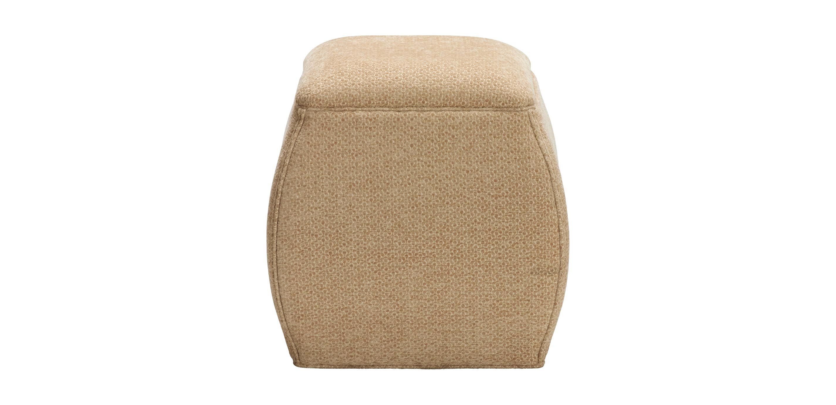 Cora Curved-Side Accent Ottoman