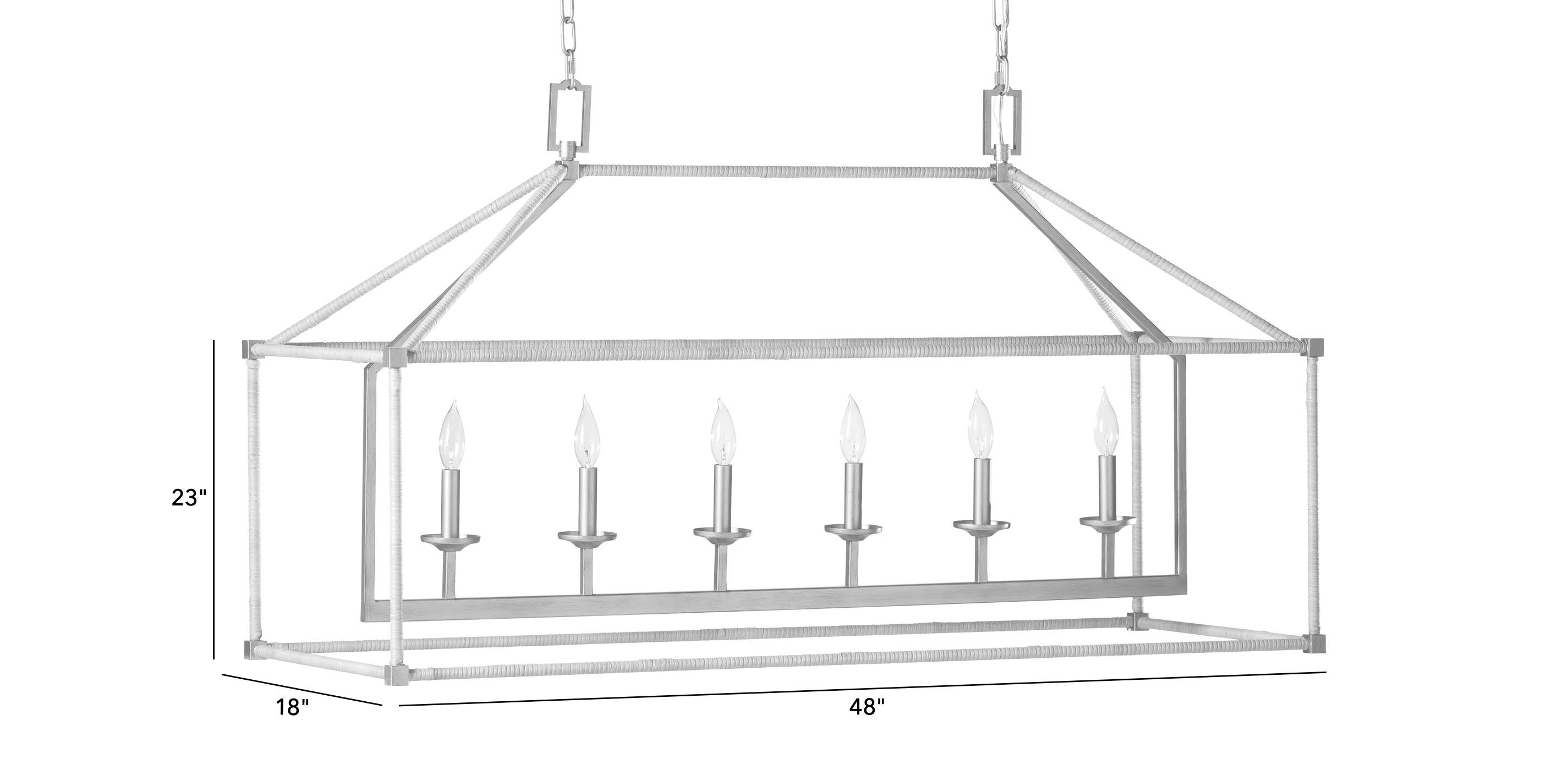 Killian Rattan Linear Chandelier_2