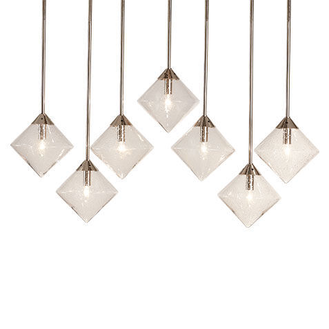 Tallie Glass Bulb Chandelier image