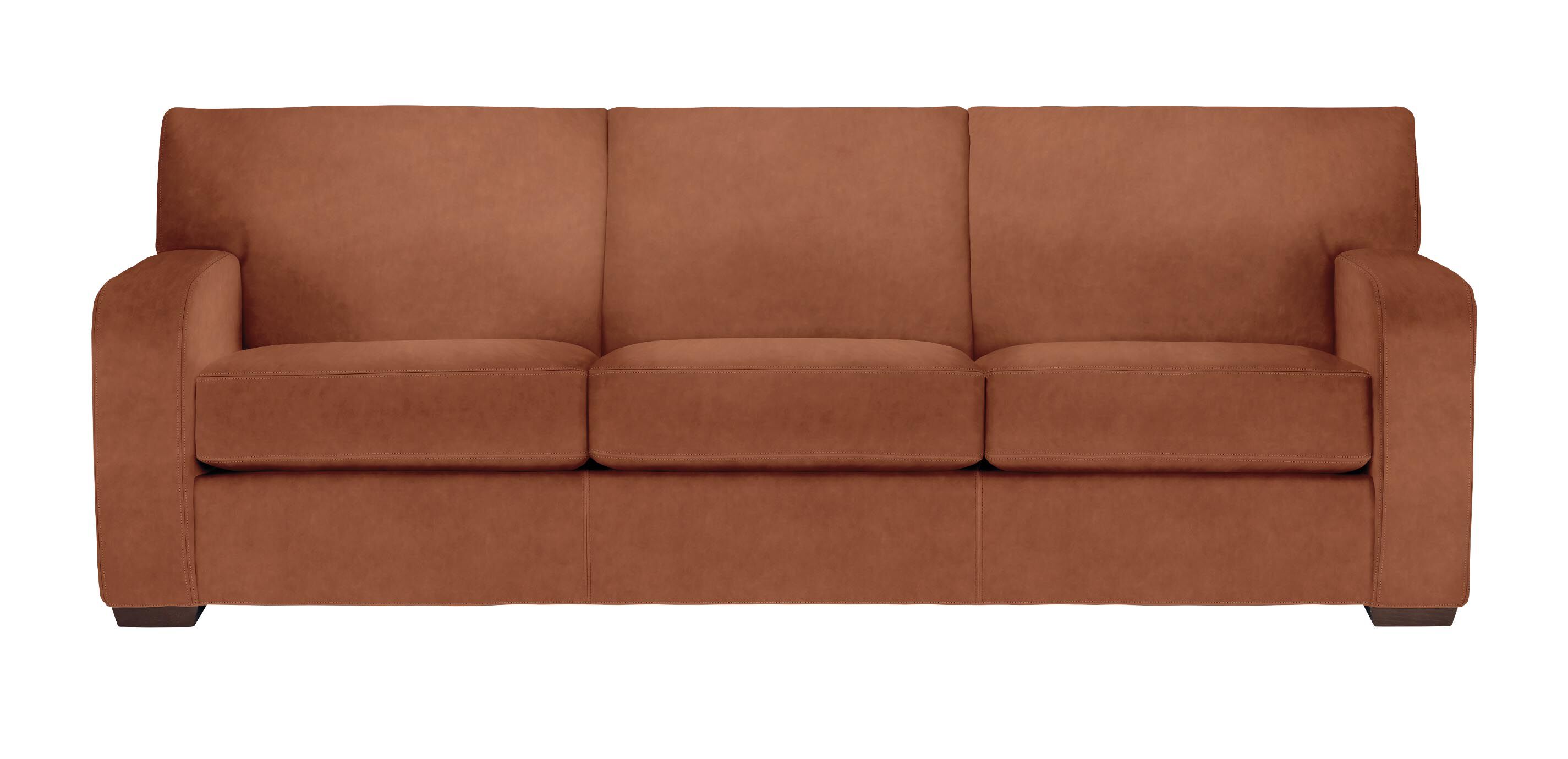 Kellan Modern Leather Club Sofa